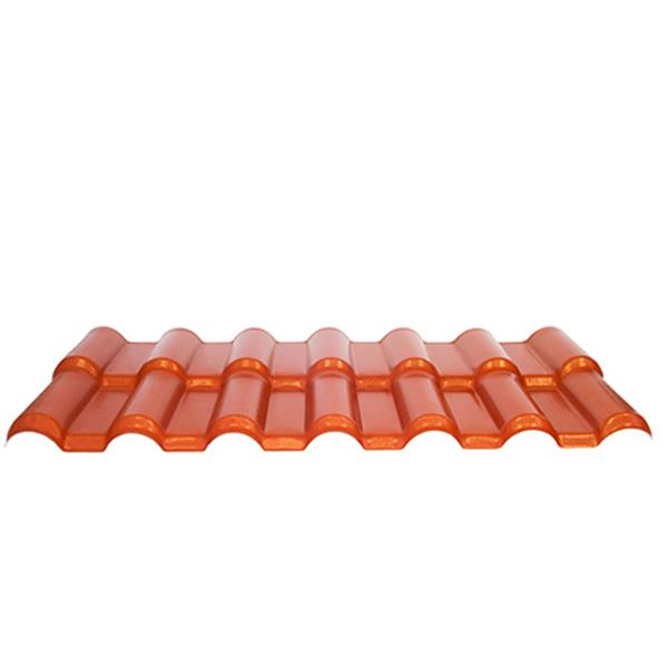 Plastik Panel Kiremit PVC Kızıl