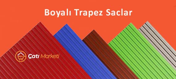 Boyalı Trapez Saclar